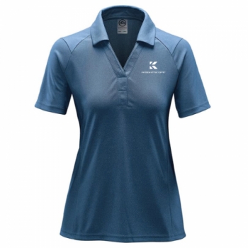 Women's Mistral Heathered Short Sleeve Polo