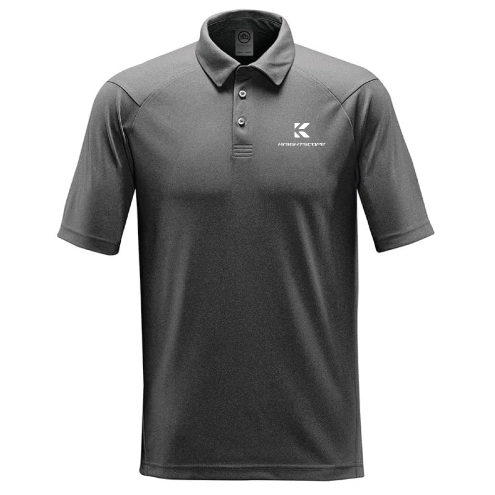 Men's Mistral Heathered Short Sleeve Polo – Shop Knightscope